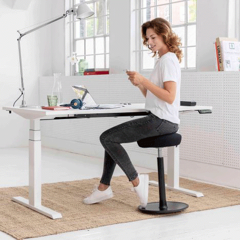 Afbeeldingen van Ergodesk E2T elektrisch verstelbaar zit-sta bureau (Probo)