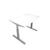 Afbeeldingen van Ergodesk T-poot bureau instelbaar bureau
